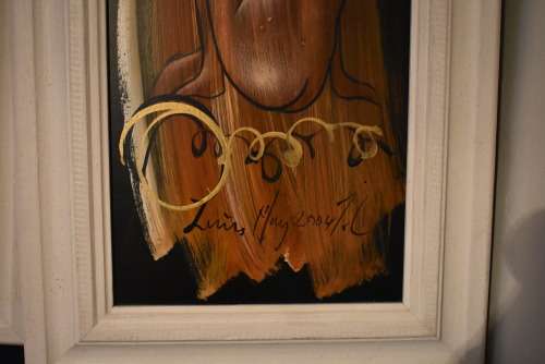 2 Oil on Board Nude Male & Female