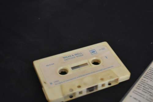 Depeche Mode Speak and Spell Cassette