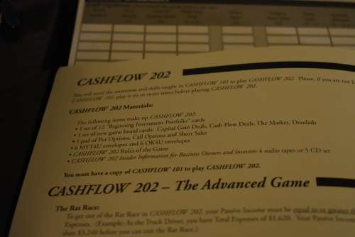 Cashflow 202