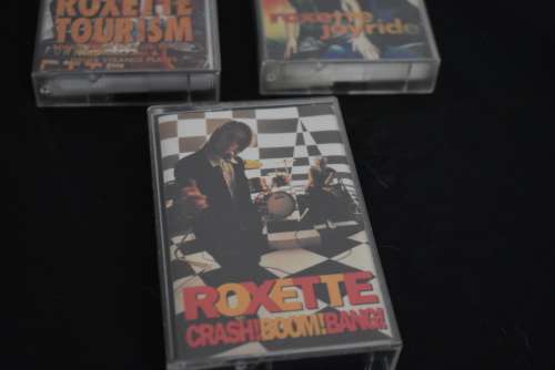 Roxette x 3 Cassettes Joyride Tourism & Crash Boom Bang
