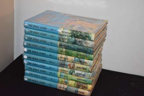 Set of 10 English Childrens Bible Story