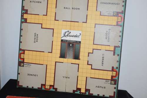 Vintage 1950's Cluedo
