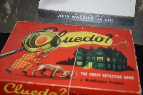 Vintage 1950's Cluedo