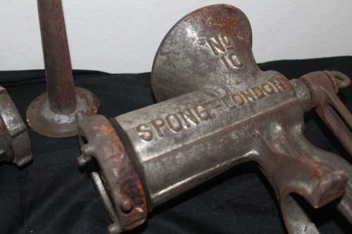 2 Meat Mincers No 5 and 10