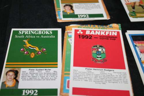 1992 Rugby Trading Cards Mixed Lot