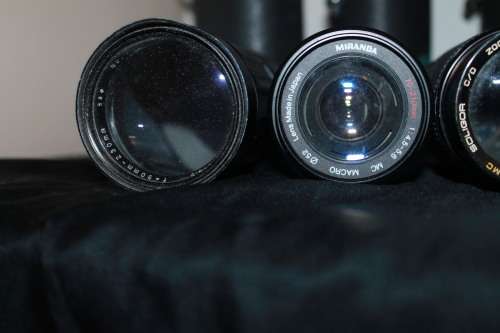 Pentax Z10 with 6 Lenses