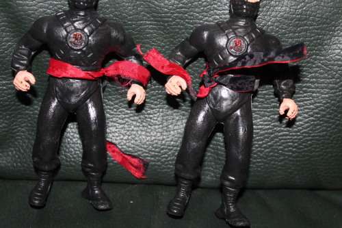 2x Ninja Action Figures