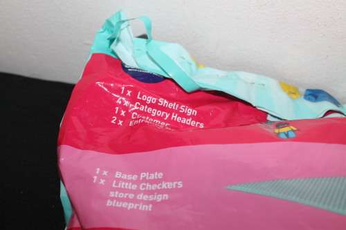 Checkers Lego Starter Kit and 3 small Packets