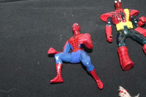 Spiderman x 4 Action Figures