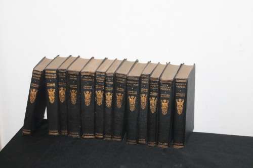 Set of 13 Leather Bound Charles Dickens