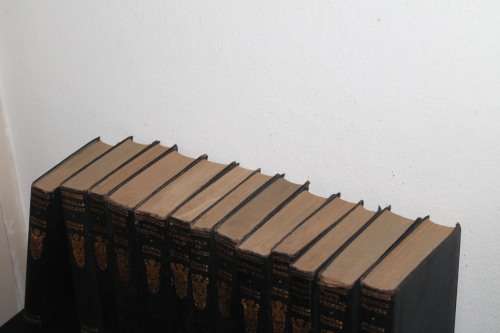Set of 13 Leather Bound Charles Dickens