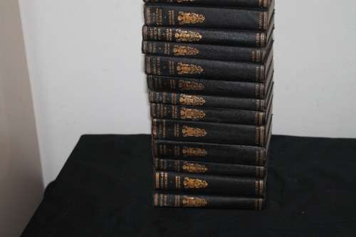 Set of 13 Leather Bound Charles Dickens