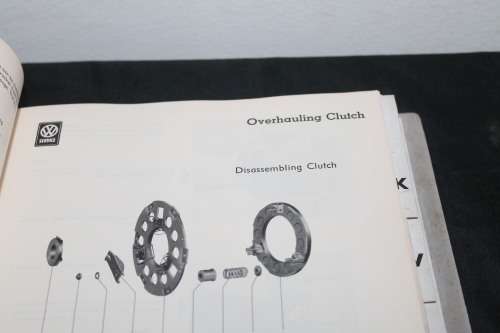 Volkswagen 1500 Workshop Manual 1965 Vol 1