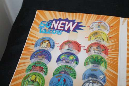 4 Pokemon Tazo Albums