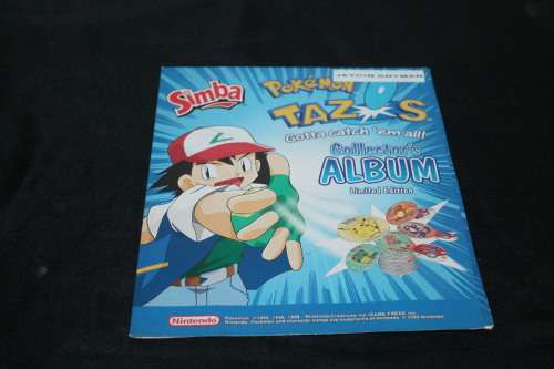 4 Pokemon Tazo Albums