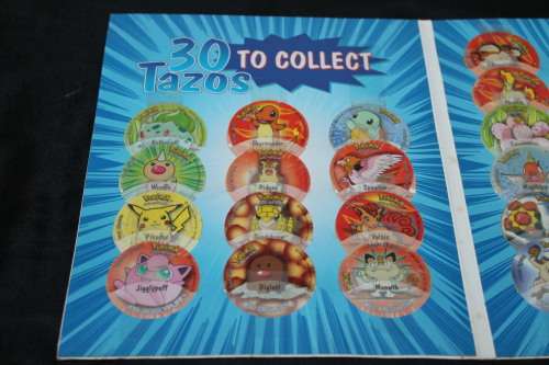 4 Pokemon Tazo Albums