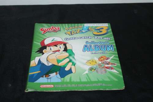 4 Pokemon Tazo Albums