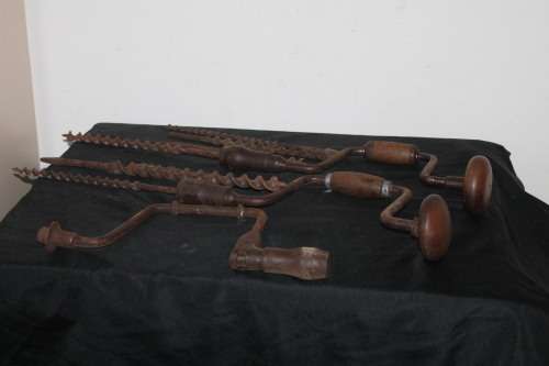 2 Hand Held Drills and Bits