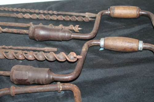 2 Hand Held Drills and Bits