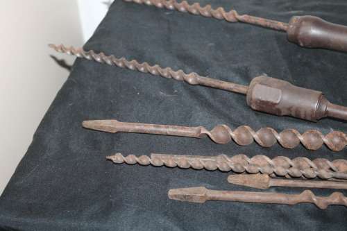 2 Hand Held Drills and Bits