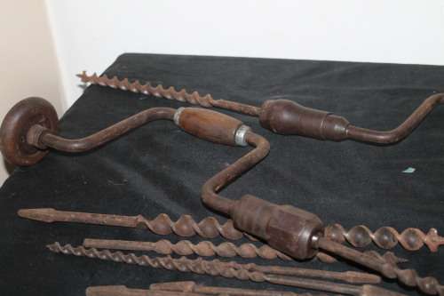 2 Hand Held Drills and Bits