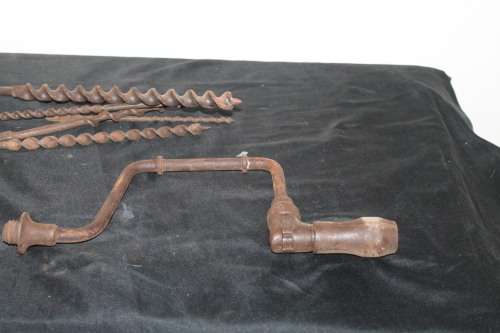 2 Hand Held Drills and Bits