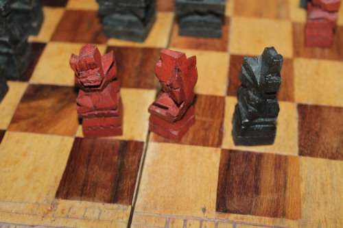 Wooden Chess set in Box