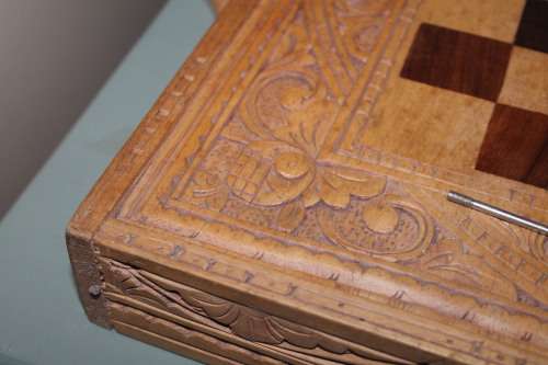 Wooden Chess set in Box