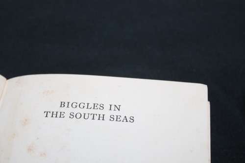 Captain w e Johns, Biggles in the South Seas
