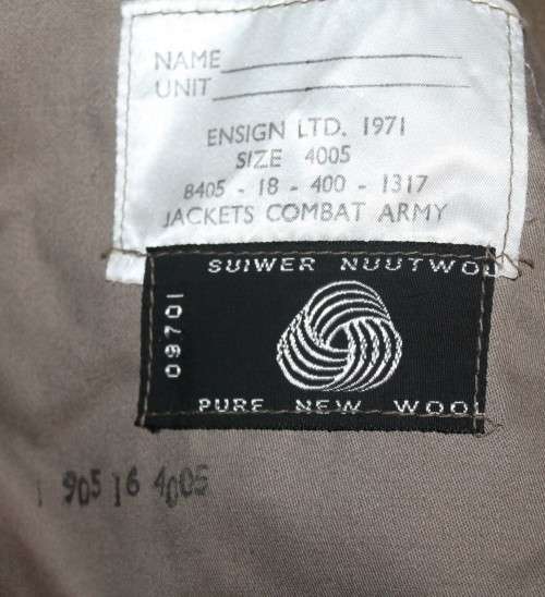 1971 Army Combat Jacket and pants