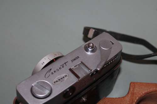 Canon Canonet Junior with Leather Case