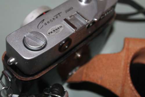 Canon Canonet Junior with Leather Case