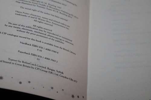 Harry potter and the Philosopher`s Stone