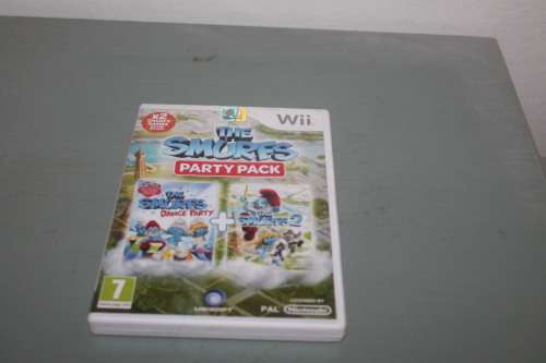 Wii The Smurfs Party Pack