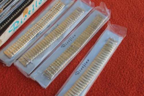 12 Assorted Vintage watch straps