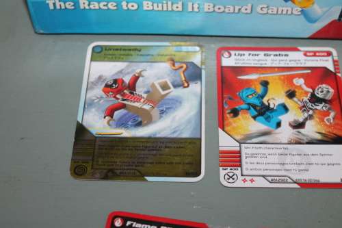 Lego Creator Board Game and 50 Lego Cards