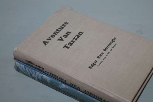 Avonture van Tarzan Edgar Rice Burroughs 2 books