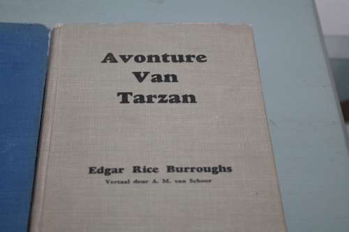Avonture van Tarzan Edgar Rice Burroughs 2 books
