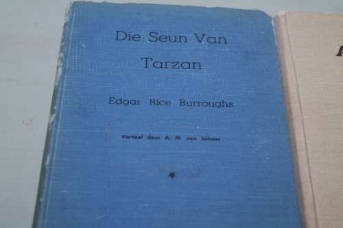 Avonture van Tarzan Edgar Rice Burroughs 2 books