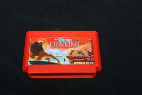 Super Lion King TV Game Cartridge