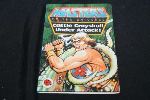 MOTU He Man Coloring in Book and Reading Book