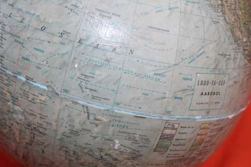 Vintage World Globe