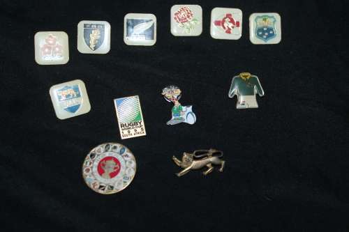 12 Rugby Pins
