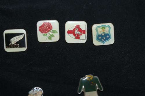 12 Rugby Pins