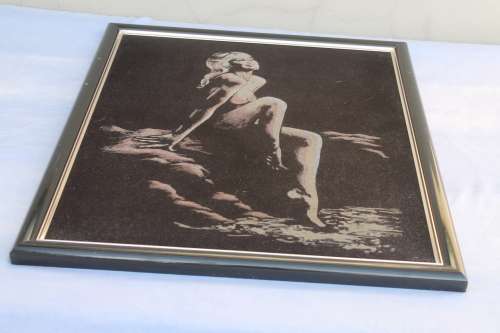 Vintage Velvet Painting