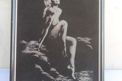 Vintage Velvet Painting