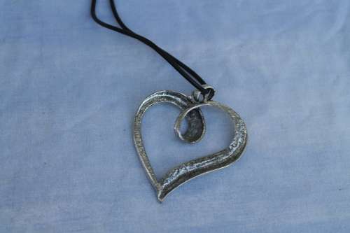 Chunky Heart Shaped necklace