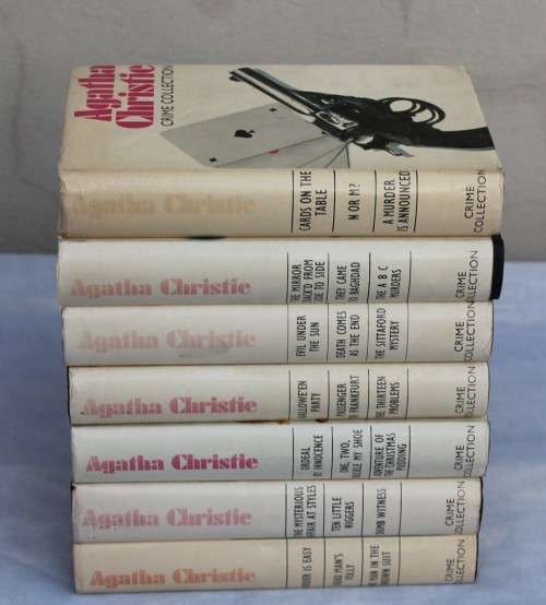 7 Hard Cover`s Agatha Christie Crime Collection
