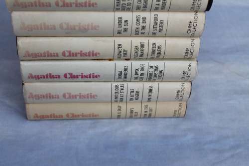 7 Hard Cover`s Agatha Christie Crime Collection
