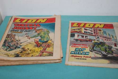 13 Lion Comic`s From the 70`s